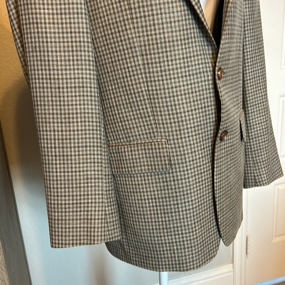 Ralph Ralph Lauren | Men's Wool Silk and Linen Blend Blazer | Size 40R - Picture 5 of 14